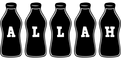 allah bottle logo