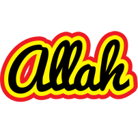 allah flaming logo