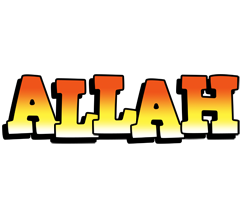 allah sunset logo