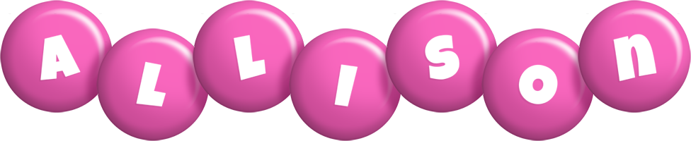 allison candy-pink logo
