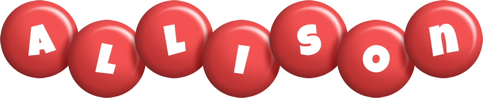 allison candy-red logo