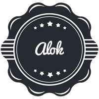 alok badge logo