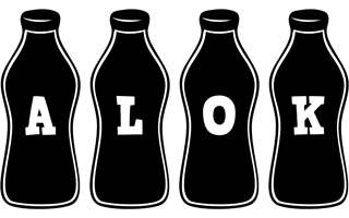 alok bottle logo