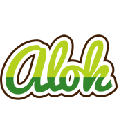 alok golfing logo