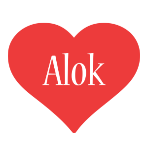 alok love logo