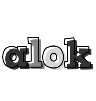 alok night logo