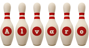 alvaro bowling-pin logo