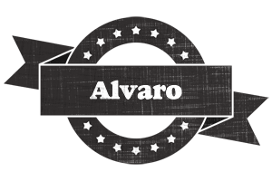 alvaro grunge logo