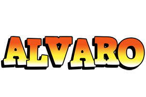 alvaro sunset logo