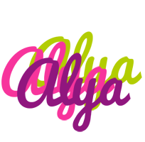 alya flowers logo