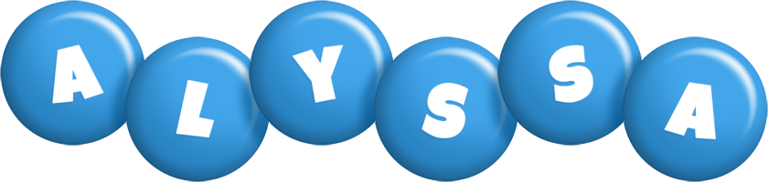 alyssa candy-blue logo