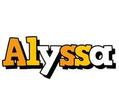 alyssa cartoon logo