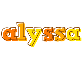 alyssa desert logo