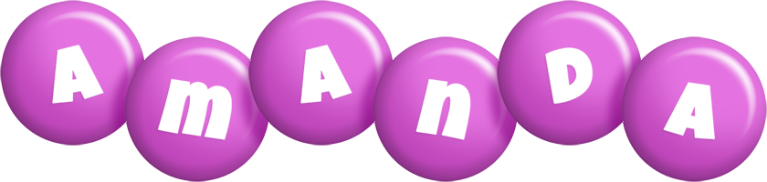 amanda candy-purple logo