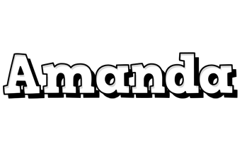 amanda snowing logo