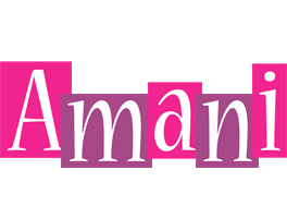 amani whine logo