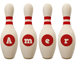 amer bowling-pin logo