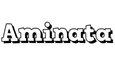 aminata snowing logo