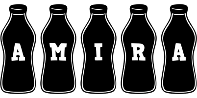 amira bottle logo