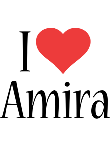 amira i-love logo