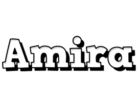 amira snowing logo