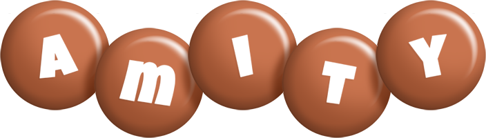 amity candy-brown logo