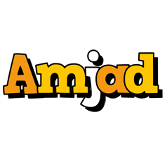 amjad cartoon logo