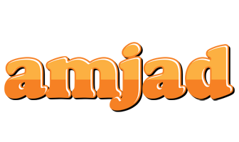 amjad orange logo