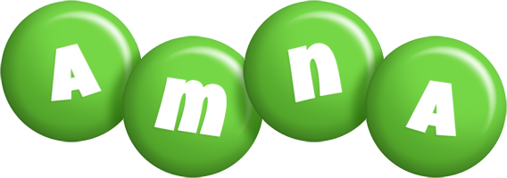amna candy-green logo