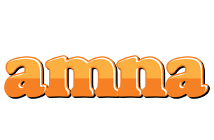 amna orange logo