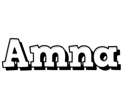 amna snowing logo