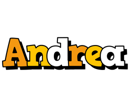 andrea cartoon logo