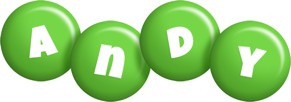 andy candy-green logo