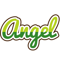 angel golfing logo