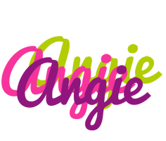 angie flowers logo