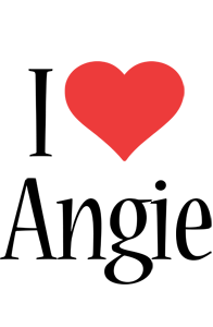 angie i-love logo