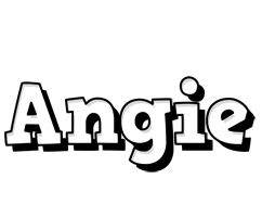 angie snowing logo