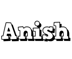 anish snowing logo