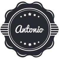 antonio badge logo