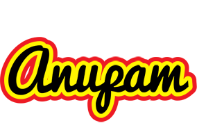 anupam flaming logo