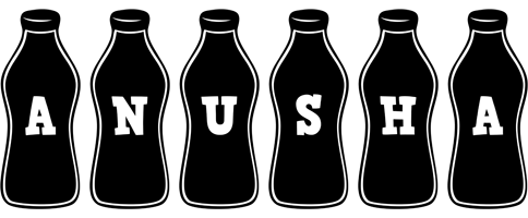 anusha bottle logo