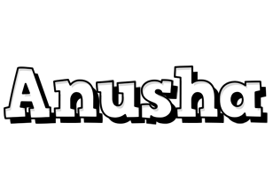 anusha snowing logo