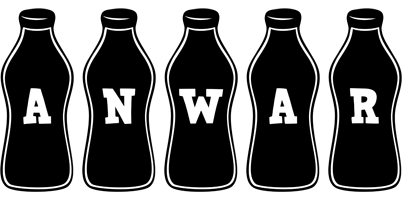 anwar bottle logo