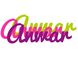 anwar flowers logo