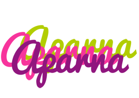 aparna flowers logo