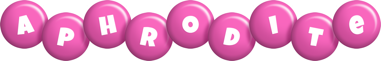 aphrodite candy-pink logo