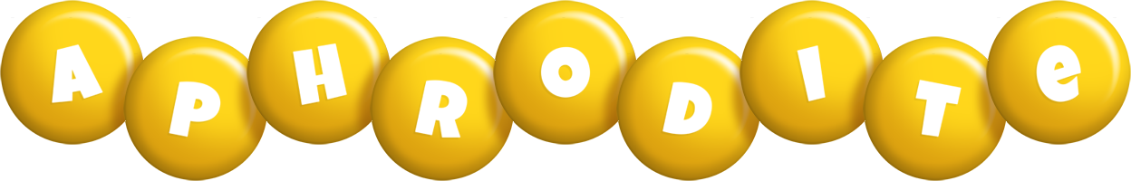 aphrodite candy-yellow logo