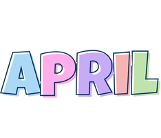 April Logo | Name Logo Generator - Candy, Pastel, Lager, Bowling Pin ...