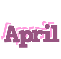 april relaxing logo