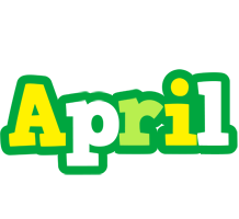 april soccer logo